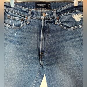 Abercrombie Vintage Stretch 90’s Straight blue jeans